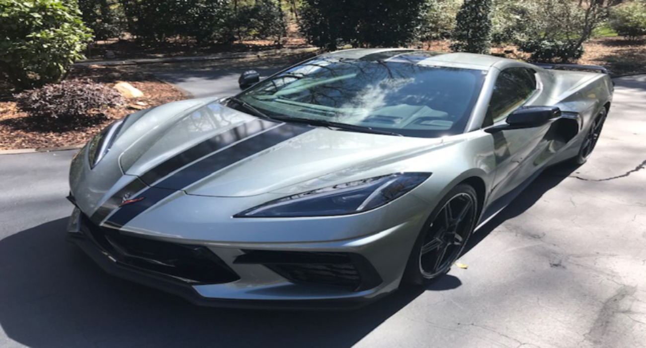 Gray Mist Corvette Auto Transport to Moore South Carolina